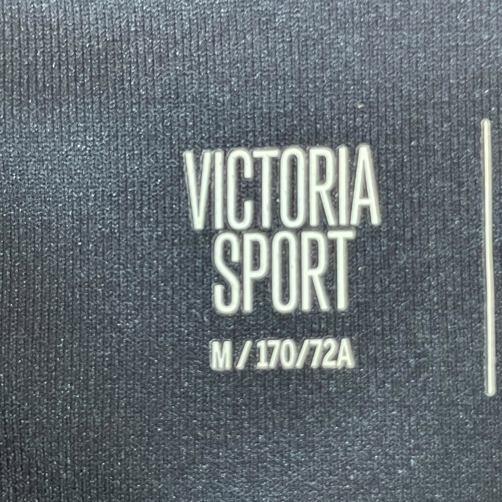 Victoria Sport Leggings Womens Medium Black Lycra Stretch Yoga Training Workout - Picture 16 of 16